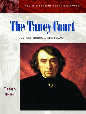 cover image of The Taney Court